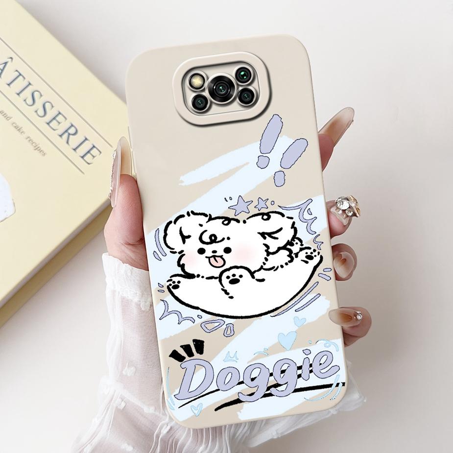 For Xiaomi Poco X3 NFC Case PocoX3 Pro Cute Funny Cartoon Cover Soft Silicone Case For Xiaomi Poco X3 Pro PocoX3 NFC Shell Coque