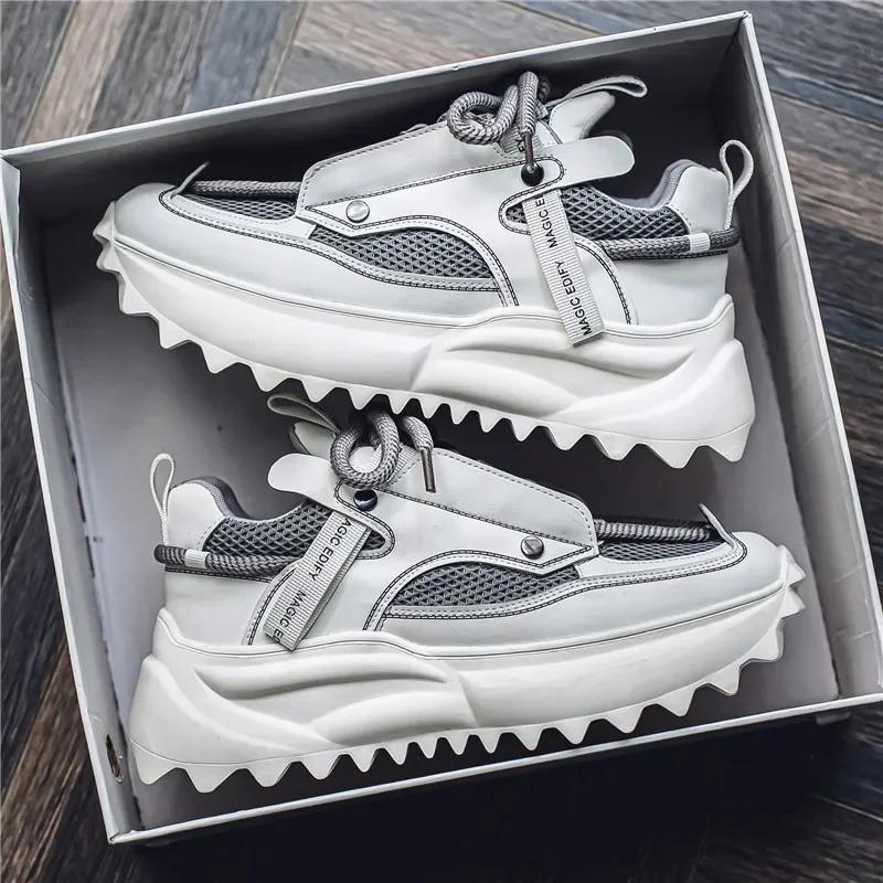 Classic men's shoes lightweight and comfortable mesh breathable sports shoes for teenagers and students casual running shoes