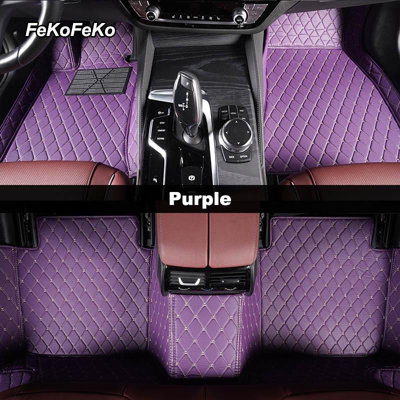 Custom Car Floor Mats For Skoda Octavia Auto Carpets Foot Coche Accessories