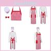 Cosplay Chef Outfit With Cotton Blend Apron And Bow Tie For Anime Fans And Parties