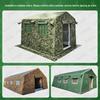 ZHGSH Outdoor Camouflage Inflatable Easy-Setup Camping Tent
