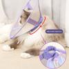 Protective Pet Cone Collar Comfortable Seethrough Mesh Collar Adjustable Size For Dog Cats After Surgical Recovery Aid
