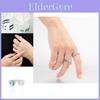 Bague élégante en zircon en forme de cœur bleu pour femmes, bijoux de mode en cuivre ajustables