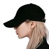 Rose Gold Double Link Over Fit Ball Cap Black [VARZAR]