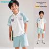 Macalor Kids Summer Sport Polo & Shorts Set