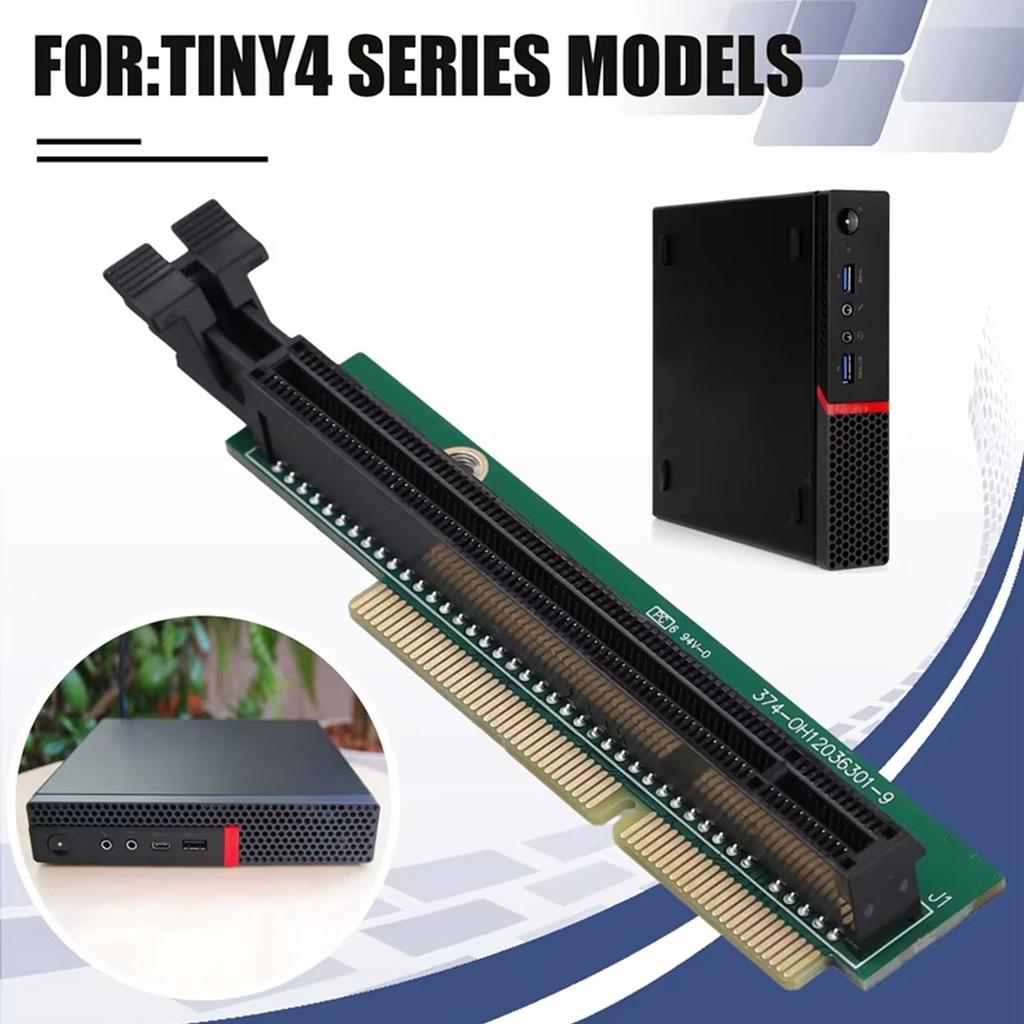 PCI E Graphic Card Adapter Board for Tiny 4 for ThinkCentre M920Q M910Q M910X M920X M720Q P330 P320 01AJ902