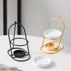 Essential Oil Burner Wax Melt Burners Fragrance Wax Warmer Ceramic Tealight Candle Holder Scented Diffuser Home Decors