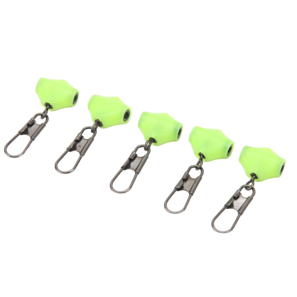 Fishing Line Sinker Slides Fishing Float Connector Green Low Resistance  Float Connector Lure Line