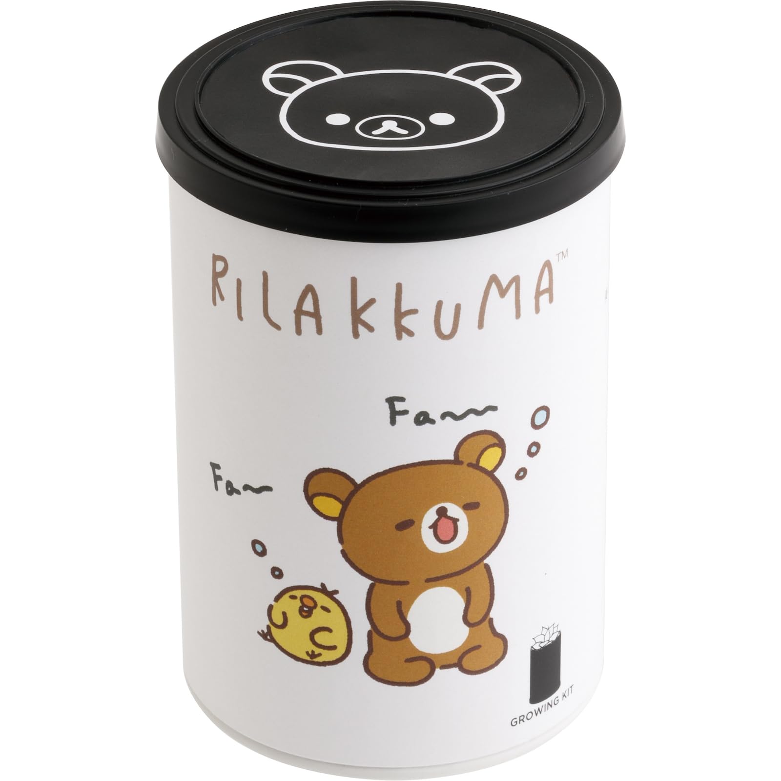 Набор для выращивания агавы San-X Rilakkuma Stay with Me , Titanota Blue, KG12402, В100 x 70 мм