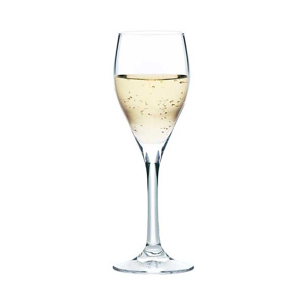 Toyo Sasaki Glass Champagne Glasses, HS Champagne Glasses, Vintage Champagne, 140ml, Set of 6, Made In Japan, Dishwasher Safe, Break-Resistant, Champa