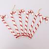 6PCS Christmas Cane Christmas Tree Decoration Pendant New Year Party Decoration Family Toy Christmass Ornaments Gifts