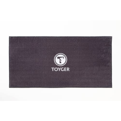 TOYGER Fuwaprema - A Completely New Playmat Like a Luxurious Carpet - for TCG Card Games (Black)