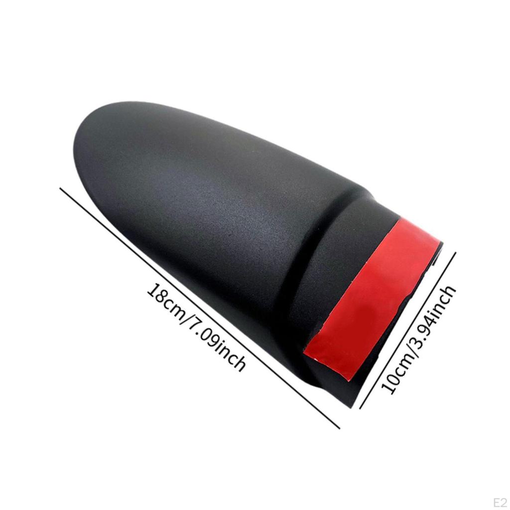 Motorrad Vorderradkotflügelverlängerung Schmutzfängerverlängerung Verschleißfestigkeit Einfache Montage Schwarz Radabdeckung