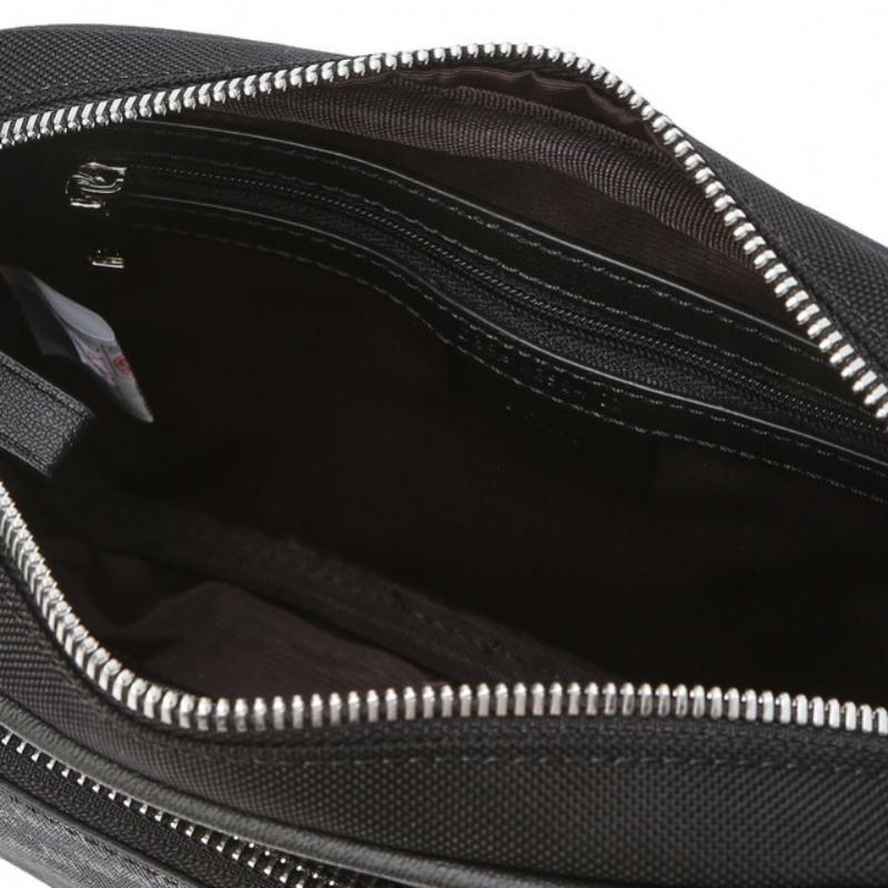 Daks Black Dd Pattern Nylon Mini Crossbody Bag Dbba6e594bk