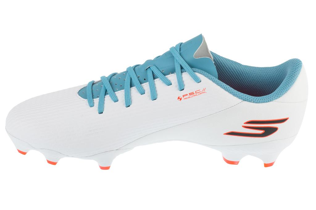 Skechers Skx 2 Academy Fg, Mens White Football Cleats