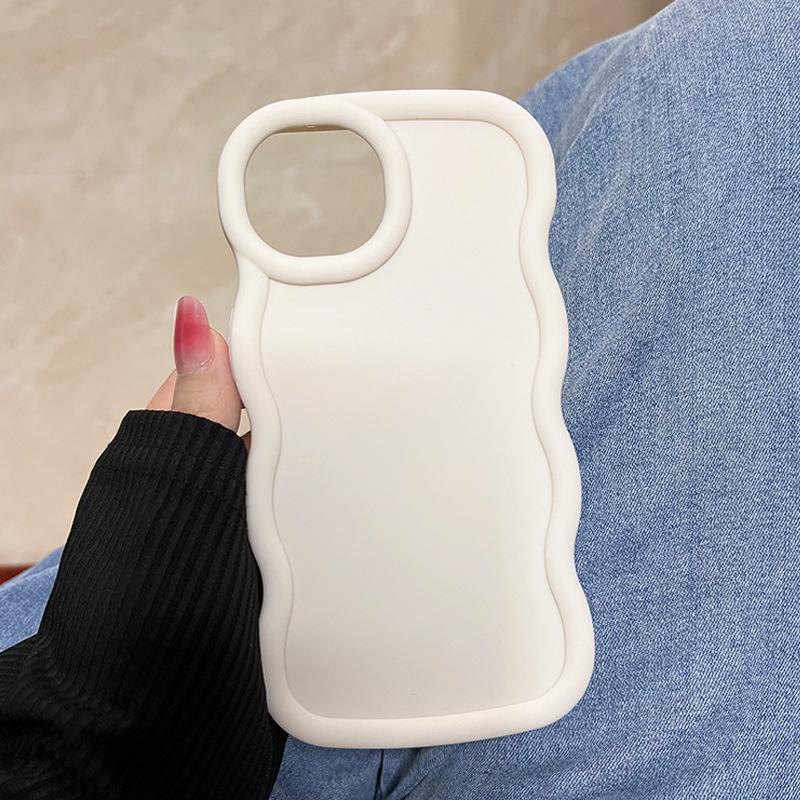 Jednobarevné pouzdro na telefon Macaron pro iPhone Samsung Huawei Honor Xiaomi Redmi OPPO Realme Vivo Infinix Tecno silikonový TPU nárazuvzdorný ochranný kryt