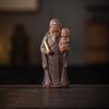 Ceramics Fulu Longevity Star sculptures and figurines Chinese mythological figures  Home Room Office Wealth Luck Feng Shui Decor