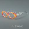 New High-end Acetate Fiber Eyeglass Frame Brand Design Reading Glasses For Women Presbyopia Glasses With Diopter 0 To+6.0