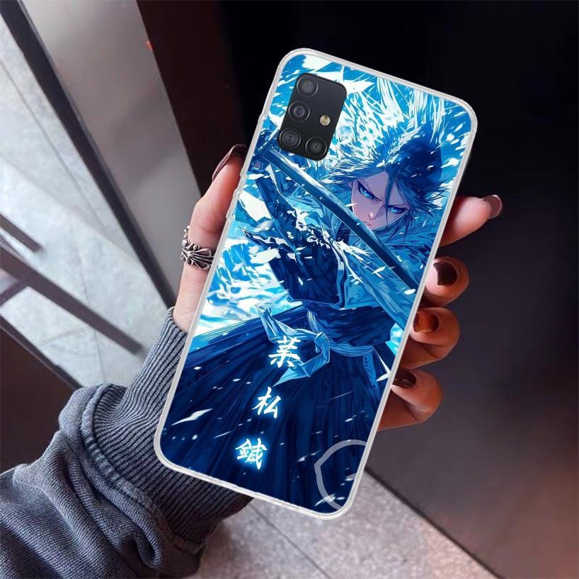 Bleach Kuchiki Rukia Phone Case For Samsung Galaxy A12 A52S A42 A32 A22 A51 A50 Note 20 Ultra 10 S10 Plus A71 A70 A31 A30 A10S G