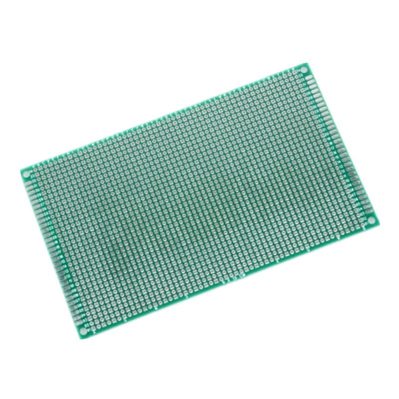 Double-Sided 9x15cm Tin-Plated Universal Board - 1.6mm Thick High-Quality Fiberglass for Experiments