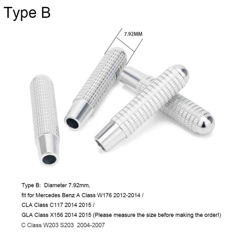 4pcs Aluminum Alloy Car Door Lock Pin for Mercedes Cla Gla C E Glc Gle Glk Class W176 W205 W213 X253