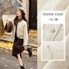 Women's Winter Round Neck Padded Short Coat