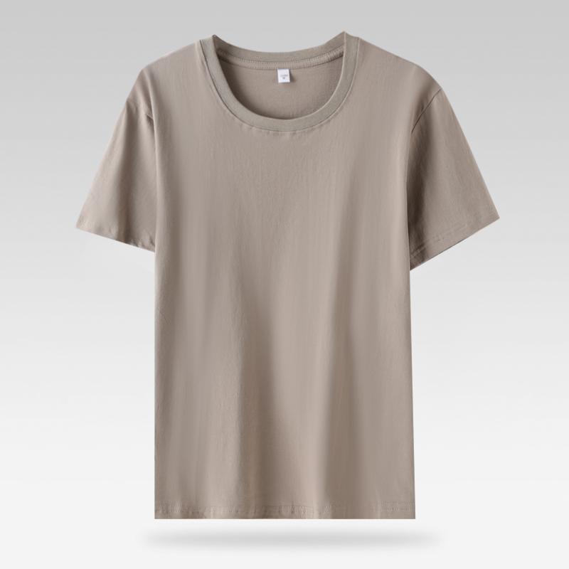 T-shirt Basiche Monocolore Uomo Donna Manica Corta Magliette Quotidiane Casual Vestibilità Regolare Estive Top Base Girocollo