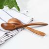 Natural Wood Spoon Japanese Style Wooden Tableware Coffee Tea Rice Spoon Kitchen Accessories