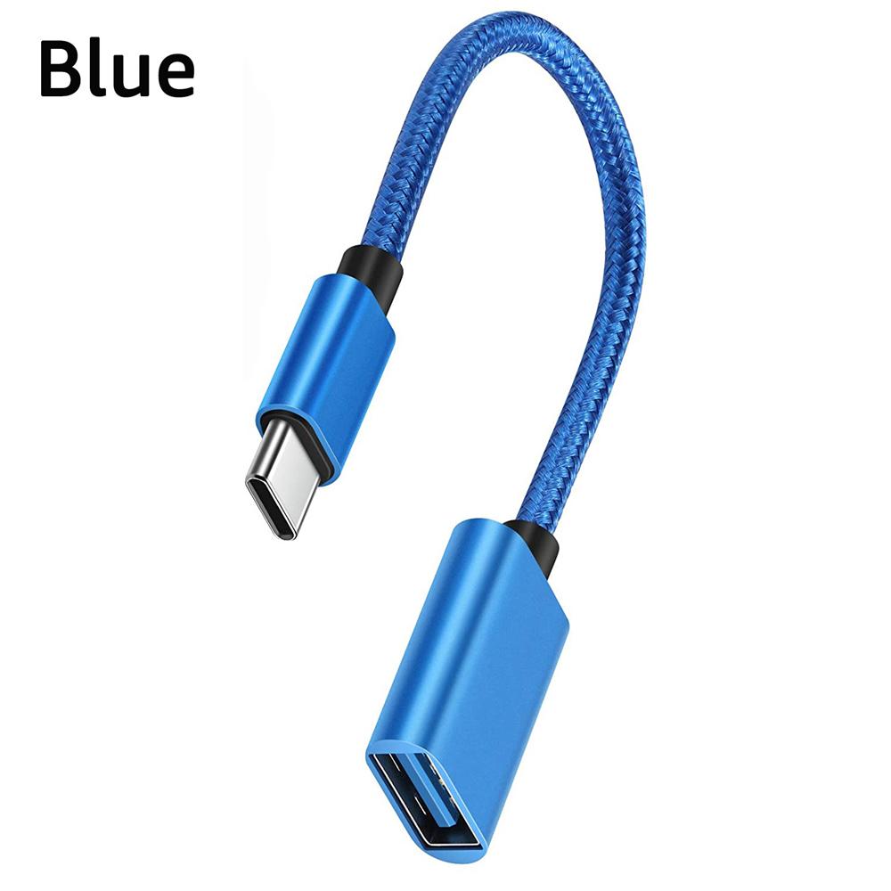 2pcs OTG Cable TYPE-C to USB Female Adapter Cable for Samsung Macbook Huawei Xiaomi Realme POCO USB Adapter Cable Type C Cable