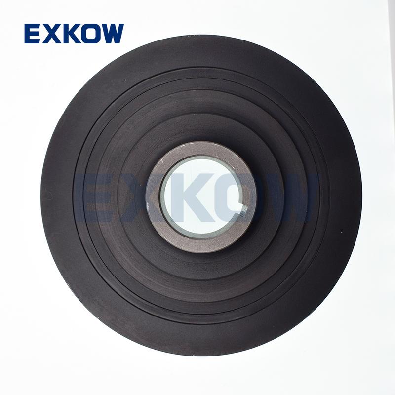 

KOWZE Crankshaft Pulley Engine Belt Drive 1104A013 fit for Mitsubishi L200 Pajero Montero Sport 2.5D 4D56 2005-2015