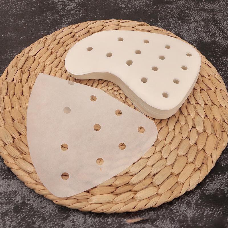 Minnai Non-stick Red Peach Cake Steamer Liners