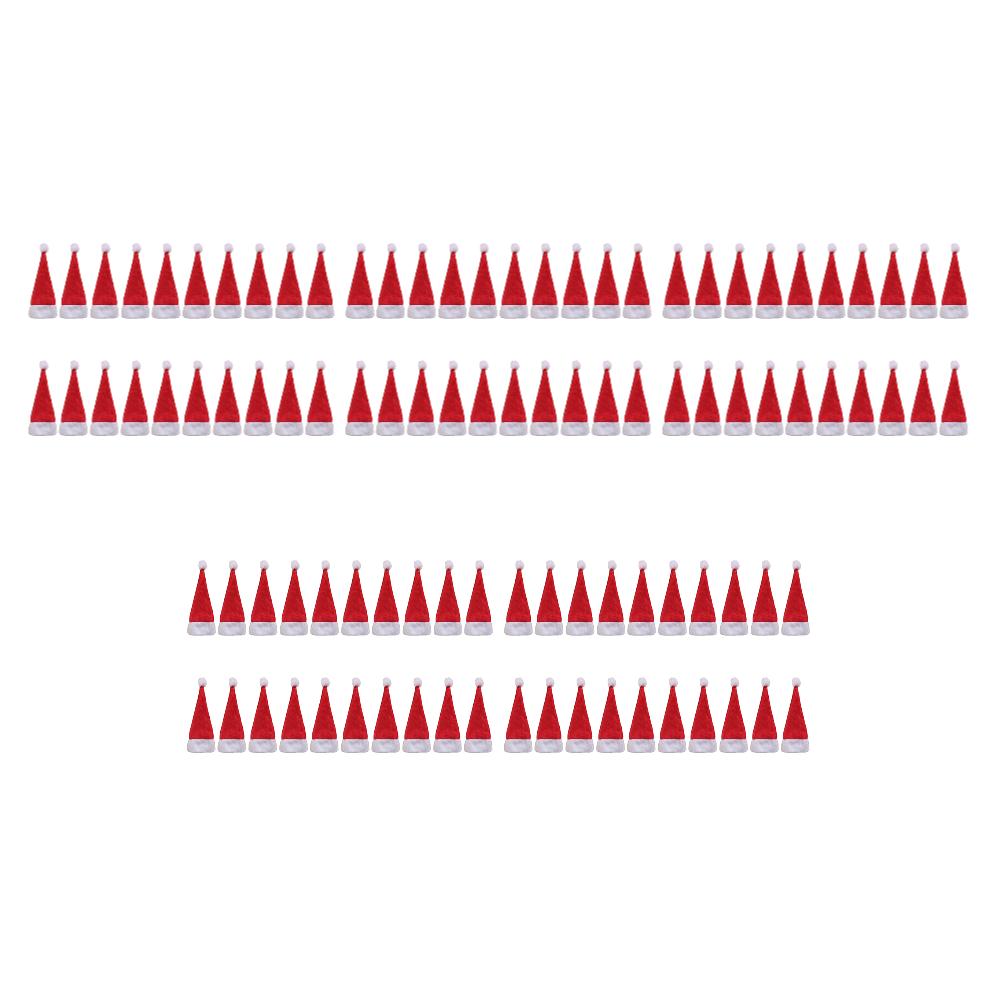 Christmas Lollipop Hats Festival Party Supplies Xmas Lollipop Cover Creative Chic Ornament for Kitchen Utensils Soda Wine Bottle