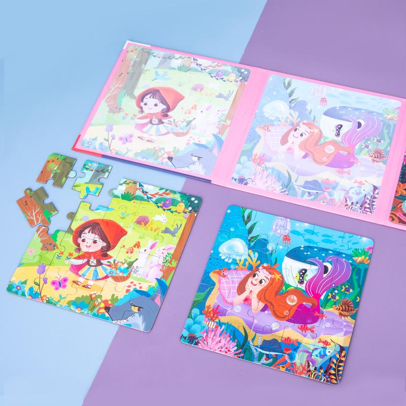 Large Magnetic Puzzle for Early Childhood Education - Suitable for 2-6 Year Olds, Boys & Girls