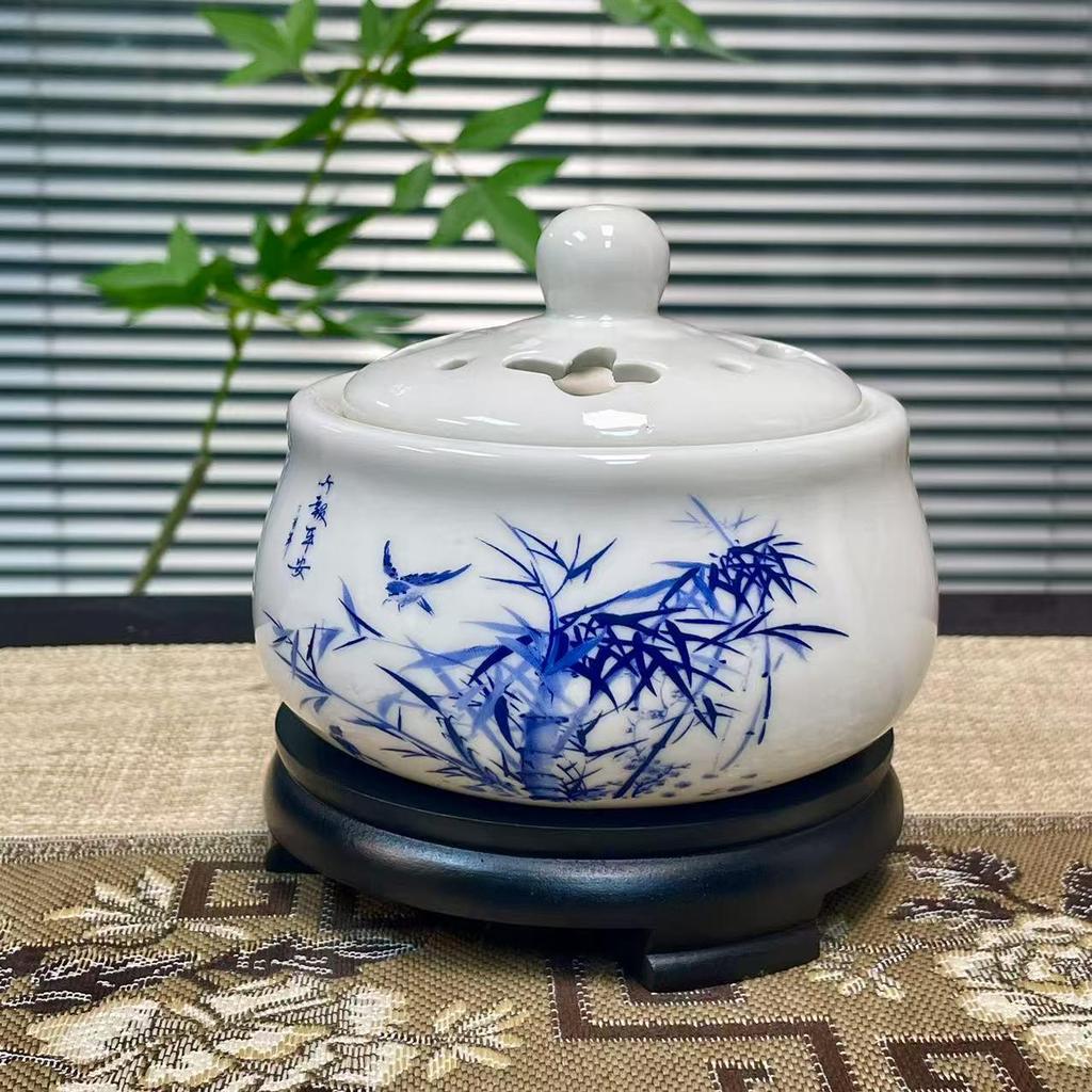 Adjustable Temperature Ceramic Incense Burner & Aroma Diffuser