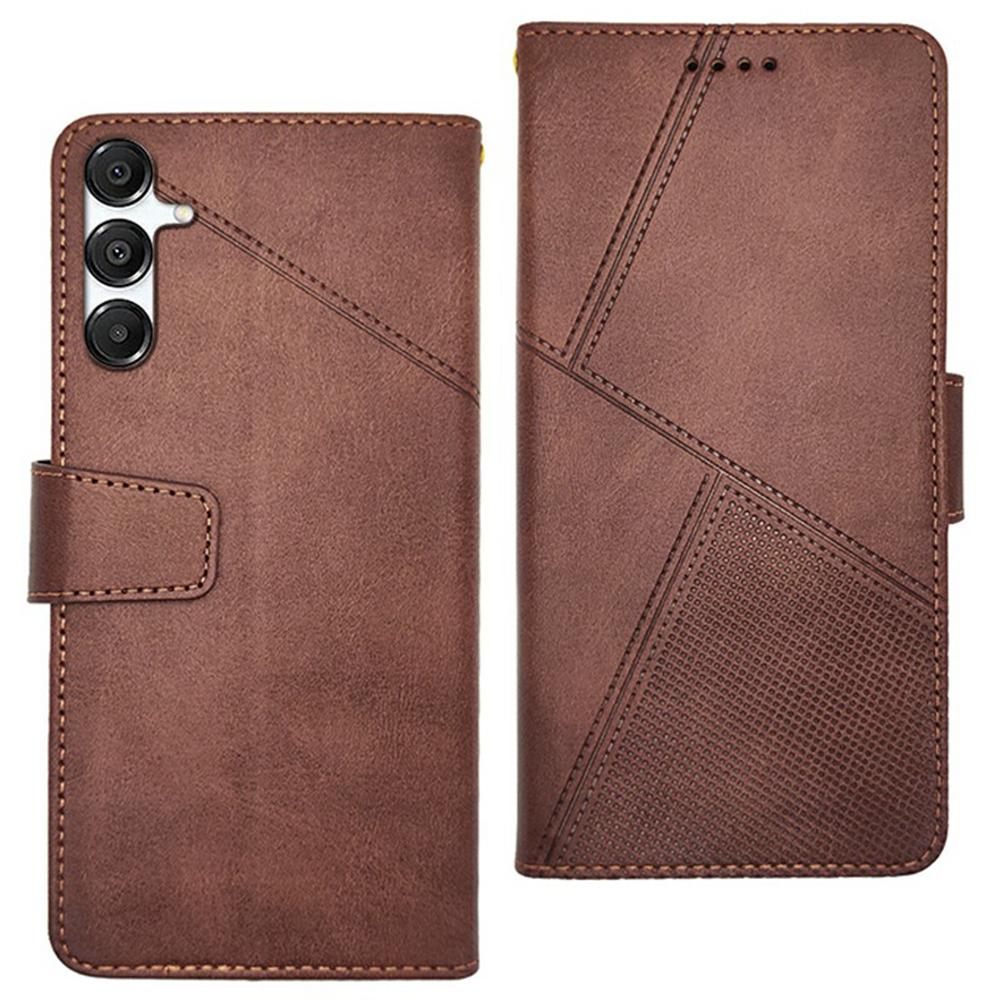 IDEWEI For Samsung Galaxy S26 / S26 Pro Case Leather Wallet Phone Cover Stand Calf Texture