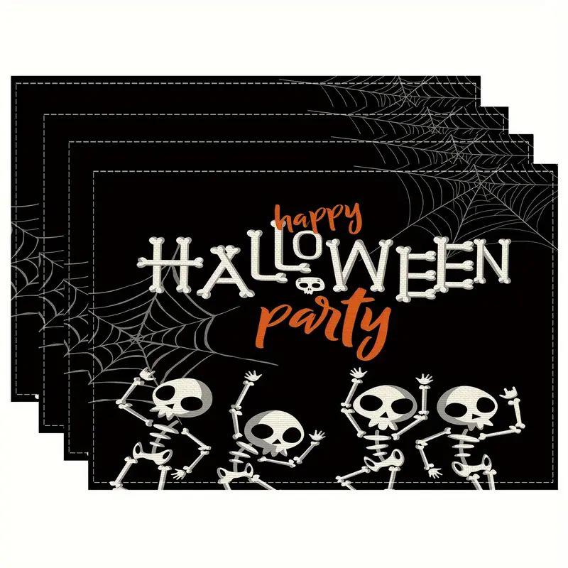 Autumn Pumpkin Halloween Placemat for Kitchen & Dining - Multiple Options Available