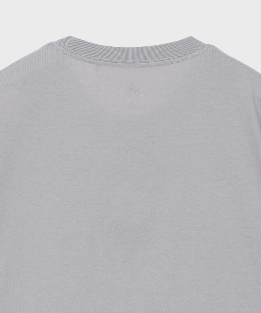 BASIC HOUSE Uni 16-Count Solid Short Sleeve T-Shirt Lxts0103