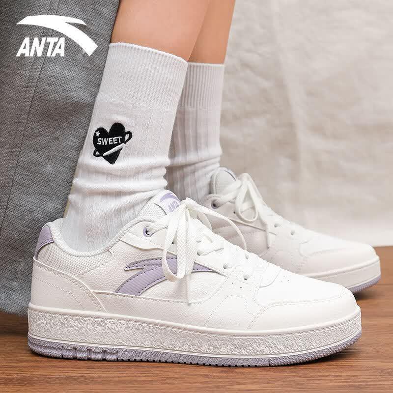 ANTA Women's Yuannian 2.0 Retro Platform Sneakers