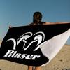 Blaser Logo Microfiber Printed Beach Towel Mountain Climbing Yoga Beach Swimming Running Absorbent Soft Towel