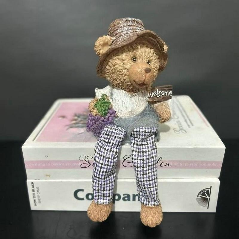 Rural Welcome Bear Rural Retro Home Decoration Items, Living Room, Entrance Hall, Study Small Ornaments