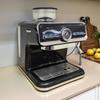 Italian Semi-Automatic Coffee Machine with Pump Pressure for Home Use - Integrated Coffee Bean Grinding and Frothing System