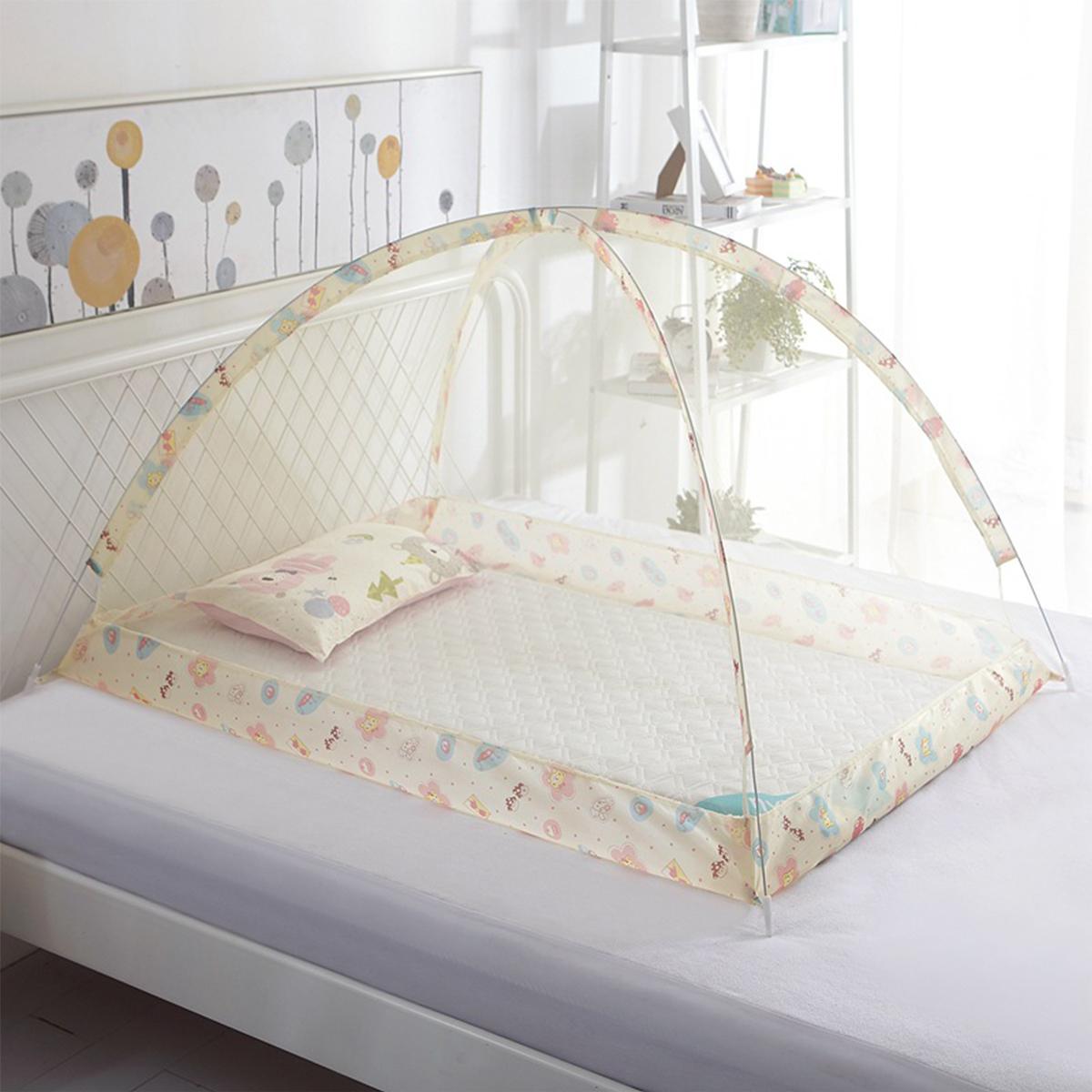 

Mosquito Net for Baby Foldable Infant Mosquito Net Anti Mosquito Bites Portable Mosquito Net for Baby Toddlers Kids Children бежевий