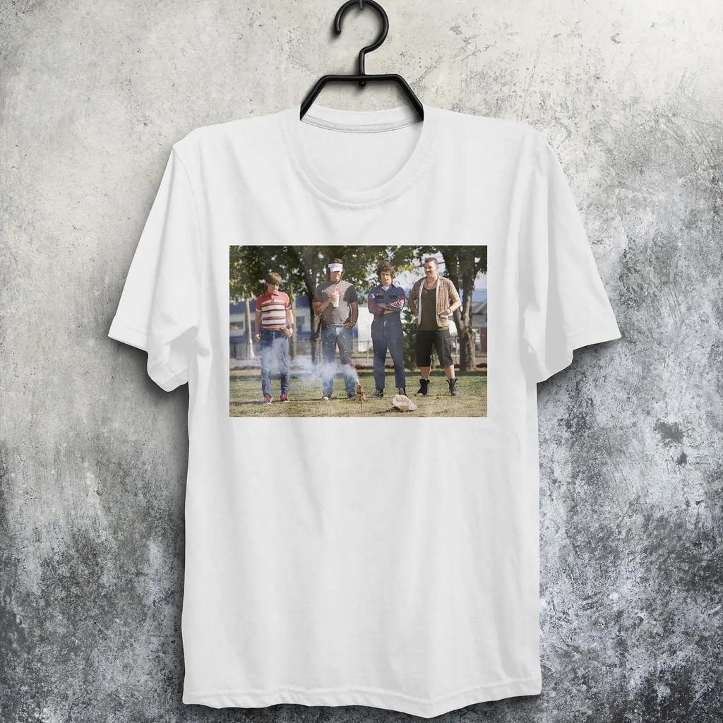 The Hot Rod Gang Film Andy Samberg Bill Hader Jorma Taccone Danny Mcbride T-Shirt Vintage Designer Kleidung Weich
