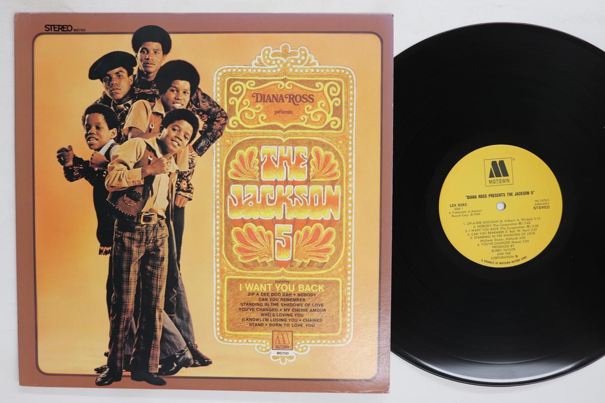Виниловая пластинка JACKSON 5  Diana Ross Presents The Jackson 5 LEX9363 MOTOWN Япония SoulFunk Б/у