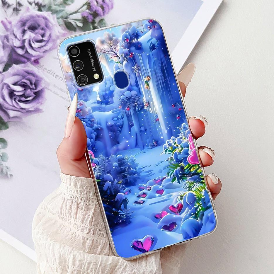 For Samsung Galaxy M31 Prime Case SM-M315F New Luxury Painted Cover Silicone Case For Samsung M21s M 31 s Galaxy M31s Soft Shell