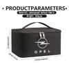 For Opel Car Waterproof Storage Bag Portable Toiletries Bags Makeup Box Wash Pounch Mokka Astra H K J G Corsa D E Vectra C B zpq577