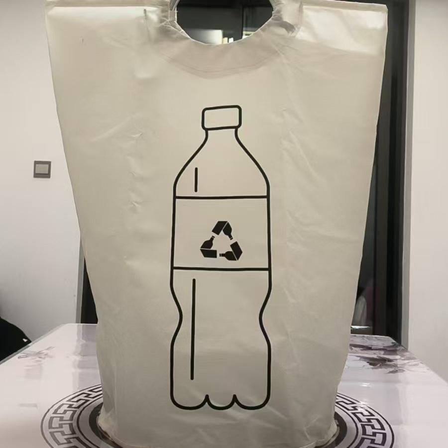 Stacked Recycling Box American Plastic Bottle Storage Basket Frame Kitchen Home Recycling Bag Storage Bucket