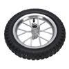 12 1 2X2.75 12.5x2.75 Tire Metal Rubber Rear Wheel Rim Tire Assembly for 2 Stroke Pocket Bike 47cc 49cc