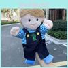 Plush Storytelling Family Hand Puppet Toy With Soft Material For Doll Children