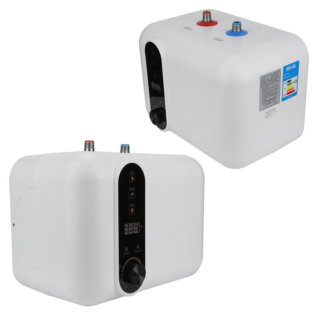 10L Electric Mini Tank Water Heater Bathroom House Shower Hot Water Tank Household Supplies